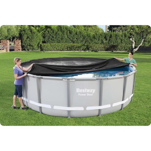 Huzat egy 488 cm-es Bestway 58249 vázas medencéhez