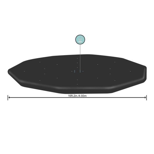 Huzat egy 488 cm-es Bestway 58249 vázas medencéhez