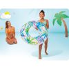 Úszógyűrű színes levelei 97 cm XL INTEX 58263