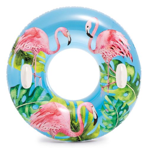 Flamingó úszógyűrű 97 cm XL INTEX 58263