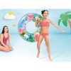 Flamingó úszógyűrű 97 cm XL INTEX 58263