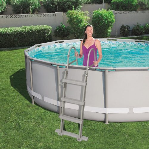 Biztonságos létra medencékhez 107 cm Bestway 58330