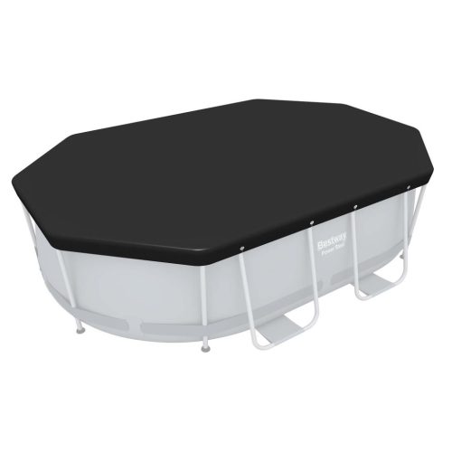 Fedő ovális vázas medencéhez 300 x 200 x 84 cm Bestway 58424