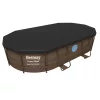 Fedő ovális vázas medencéhez 427 x 250 x 100 cm Bestway 58425