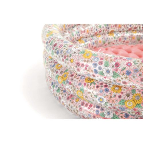 Felfújható medence, pancsoló, virágok, 86x25 cm, INTEX 58427