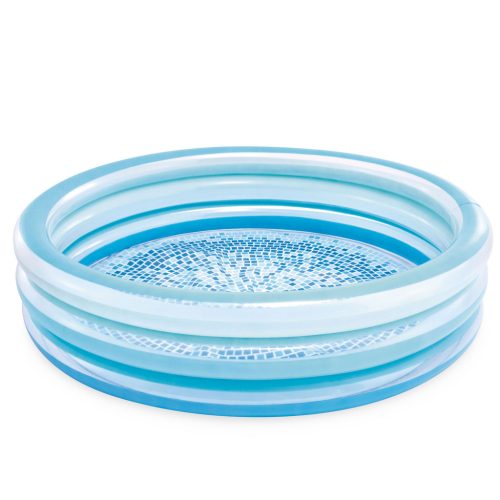 Felfújható medence, pancsoló, Mozaik, 147x33 cm, INTEX 58467