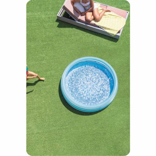 Felfújható medence, pancsoló, Mozaik, 147x33 cm, INTEX 58467