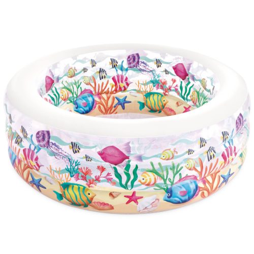 Felfújható medence, pancsoló, akvárium, 152x56 cm, INTEX 58480
