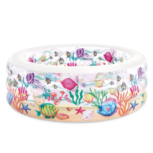 Felfújható medence, pancsoló, akvárium, 152x56 cm, INTEX 58480