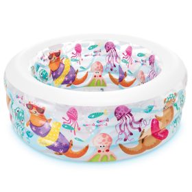   Felfújható gyermekmedence, multicolor, akvárium mintákkal,152 x 56 cm - INTEX 58480