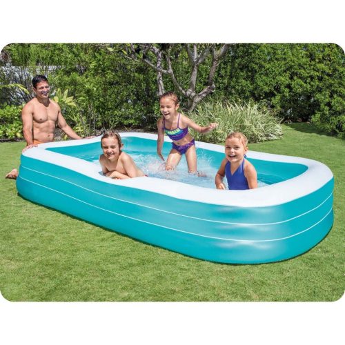 Négyszögletű felfújható medence 305 x 183 x 56 cm INTEX 58484