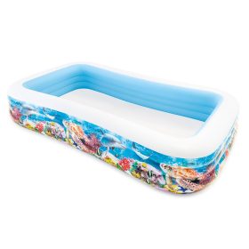 Rybki felfújható medence 305 x 183 x 56 cm INTEX 58485