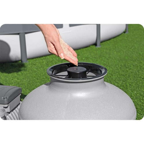 Homokszivattyú medencékhez 11355 L/h Bestway 58486 + többfunkciós tabletták