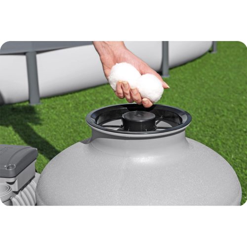 Homokszivattyú medencékbe 11355 L/h Bestway 58486 + szűrőgolyók