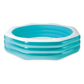   Nyolcszögletű felfújható medence 254 x 254 x 56 cm Intex 58492