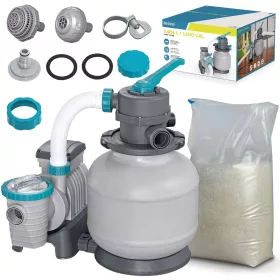 Homokszivattyú 6056 l/h Bestway 58497 + homok 25kg