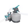 Bestway Flowclear homokszűrős vízforgató rendszer időzítővel úszómedencékhez + szűrőgolyók, 8327l/h - Bestway 58499