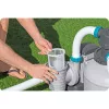 Bestway Flowclear homokszűrős vízforgató rendszer időzítővel úszómedencékhez + szűrőgolyók, 8327l/h - Bestway 58499