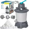 Bestway Flowclear homokszűrős szivattyú úszómedencékhez + szűrőgolyók, 3596l/h - Bestway 58515