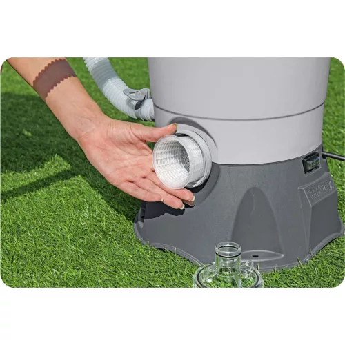 Bestway Flowclear homokszűrős szivattyú úszómedencékhez + szűrőgolyók, 3596l/h - Bestway 58515
