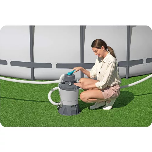 Homokszivattyú 3596 l/h + Homok 25kg Bestway