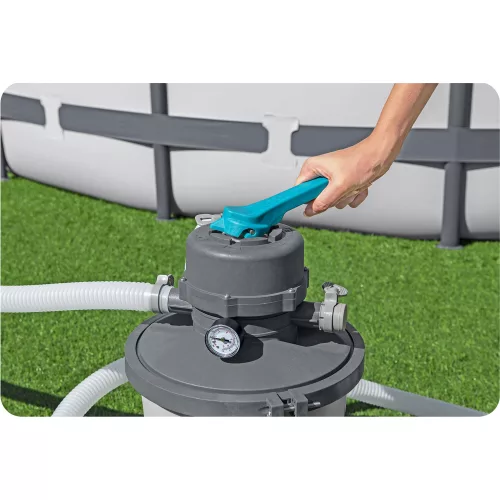 Homokszivattyú 3596 l/h + Homok 25kg Bestway