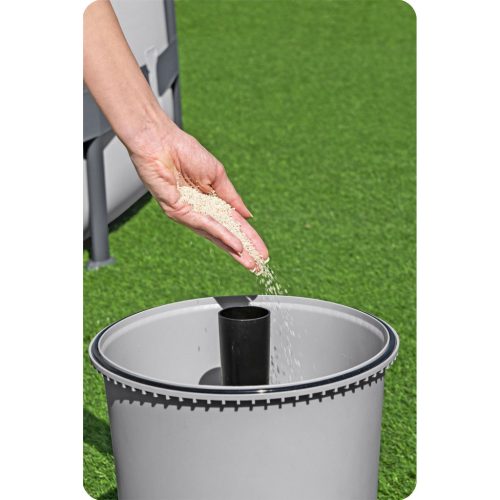 Homokszivattyú 3596 l/h + Homok 25kg Bestway