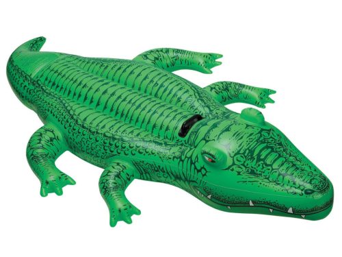 Felfújható krokodil úszáshoz 168 x 86 cm INTEX 58546