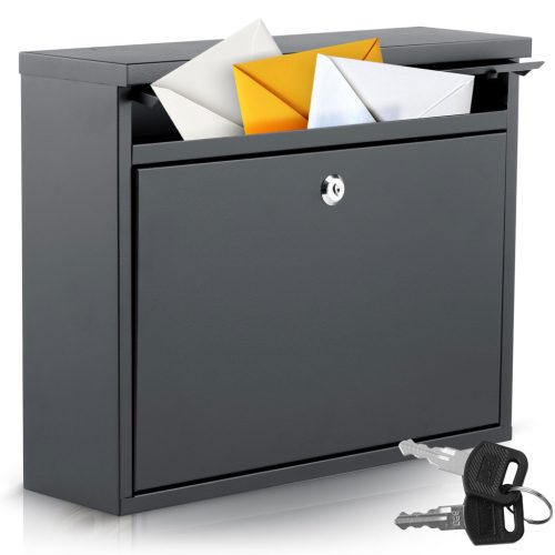 Postafiók 37,5x30,5x12 cm fekete HM-860