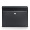 Postafiók 37,5x30,5x12 cm fekete HM-860