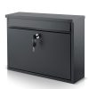 Postafiók 37,5x30,5x12 cm fekete HM-860