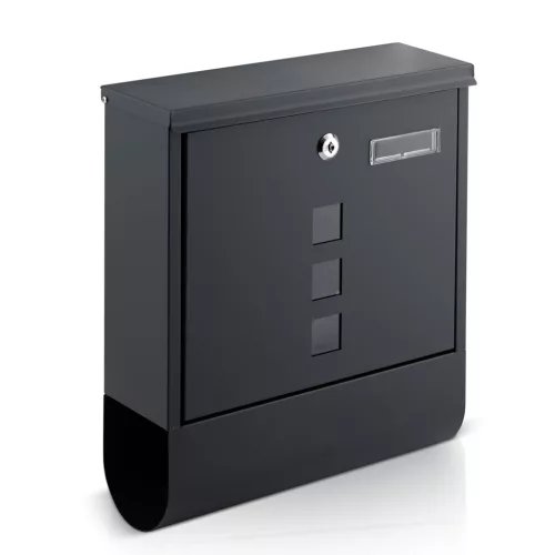 Postafiók 34x30,5x10 cm antracit HM-861