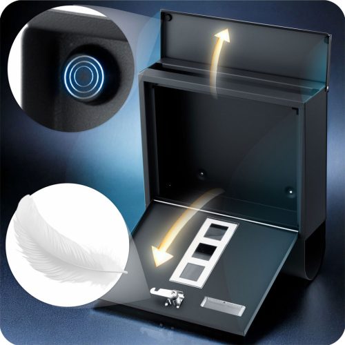 Postafiók 34x30,5x10 cm antracit HM-861