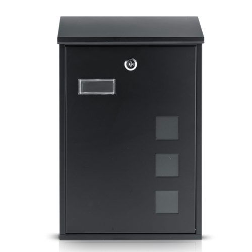 Postafiók 39x25,5x12 cm fekete HM-864