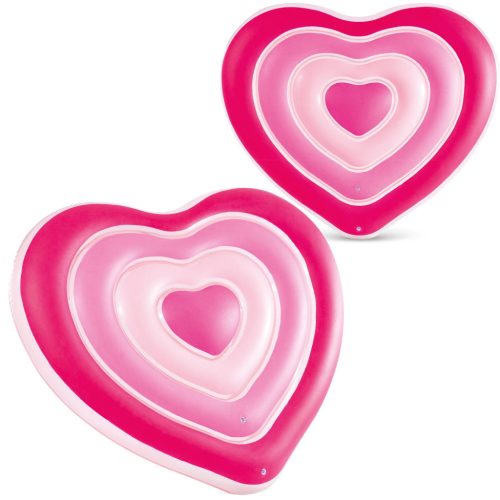 Felfújható strandmatrac Heart 155 x 135 cm INTEX 58727