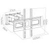 TV tartó 32-80 hüvelyk Humberg 70 kg