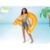 Úszószék fogantyúval 147 x 99 cm INTEX 58859 narancs