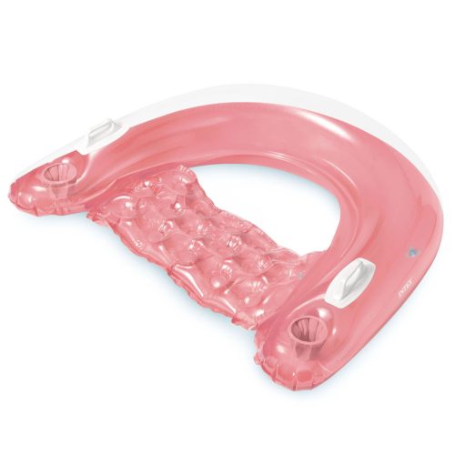 Füles úszószék 147 x 99 cm rózsaszín INTEX 58859