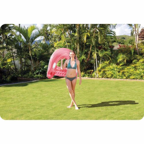 Füles úszószék 147 x 99 cm rózsaszín INTEX 58859