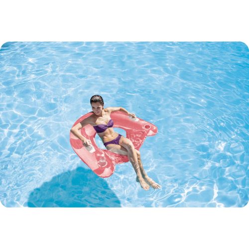 Füles úszószék 147 x 99 cm rózsaszín INTEX 58859