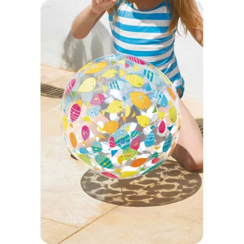Felfújható strandlabda vidám hal 51 cm INTEX 59040