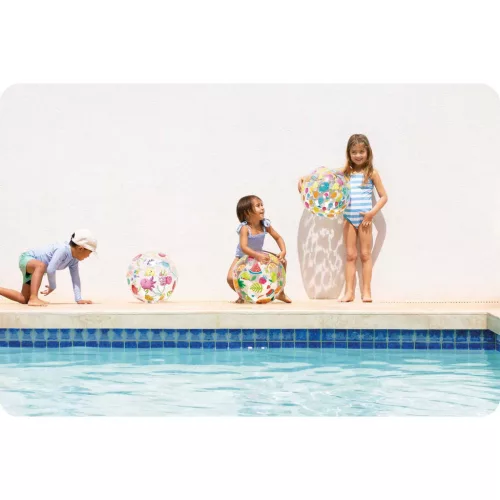 Felfújható strandlabda vidám hal 51 cm INTEX 59040