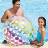 Nagyméretű felfújható strandlabda 107 cm INTEX 59065