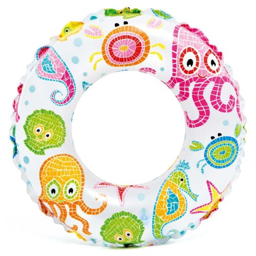 Három mintás úszógyűrű 51 cm INTEX 59230 finomság