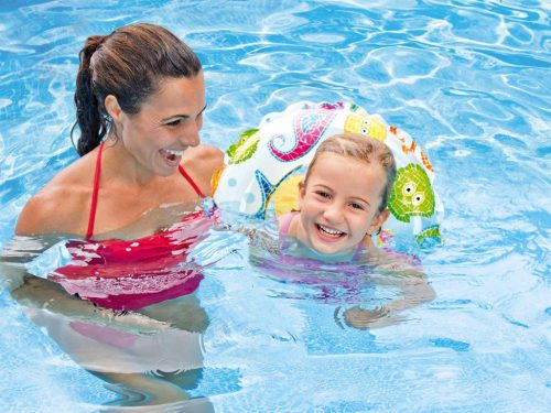 Három mintás úszógyűrű 51 cm INTEX 59230 finomság