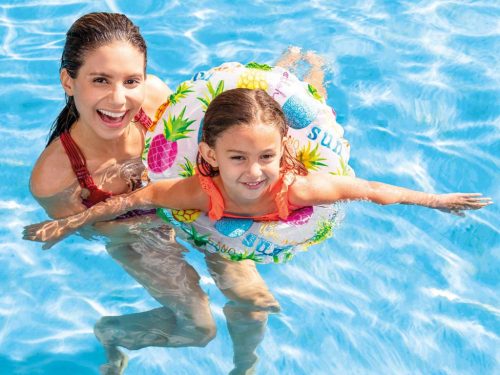 Három mintás úszógyűrű 51 cm INTEX 59230 finomság