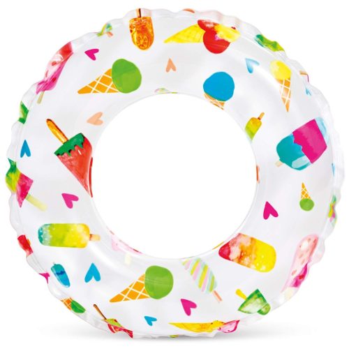 Úszógyűrű fagylalt 61 cm INTEX 59241