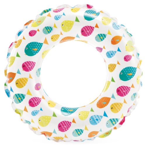 Úszógyűrű színes hal 61 cm INTEX 59241