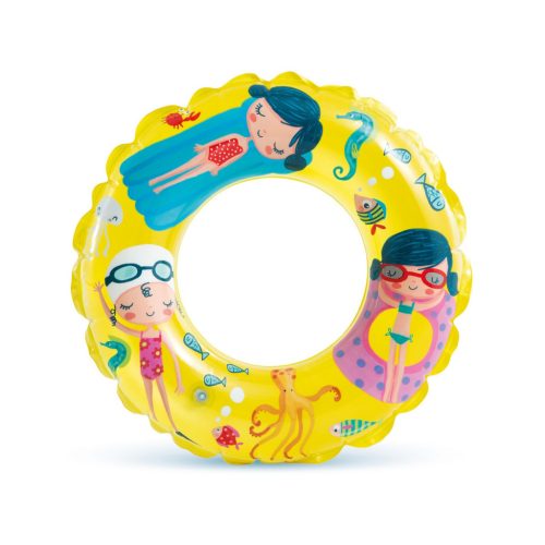 Úszógyűrű, átmérője 61 cm, INTEX 59242 fehér