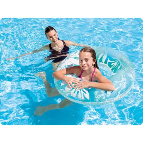 Úszógyűrű, átmérője 91 cm, 3 szín INTEX 59251 narancs